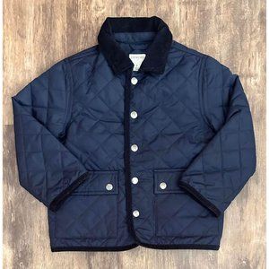 New Boys 2 J Crew Crewcuts Barn Quilted Jacket